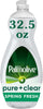 Ultra Pure + Clear Liquid Dish Soap, Spring Fresh Scent, 32.5 Fluid Ounce