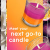 Candle Jar, Air Freshener, 2In1, Hawaiian Breeze & Vanilla Passion Fruit, 3.4 Oz, 2 Count