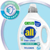 Laundry Detergent Liquid, Free Clear for Sensitive Skin, Odor Relief, Unscented and Hypoergenic, 2X Concentrated, 90 Loads
