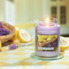 Lemon Lavender Scented Classic 22Oz Large Jar Single Wick Candle over 110 Hours of Burn Time Ideal for Gifting Events and Home Fragrance