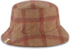 Women'S C & C California Bucket, Reversible Corduroy and Plaid Packable Travel, Wide Brim Summer Hat