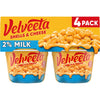 Shells & Cheese Microwaveable Shell Pasta with 2% Milk Cheese, 4 Ct Pack, 2.19 Oz Cups