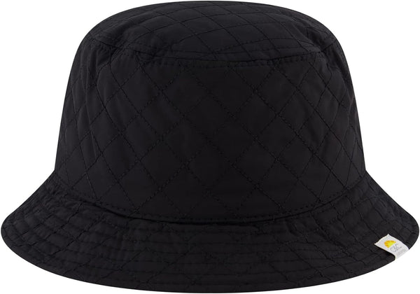 Women'S C & C California Bucket, Quilted Nylon Packable Travel, Wide Brim Summer Hat