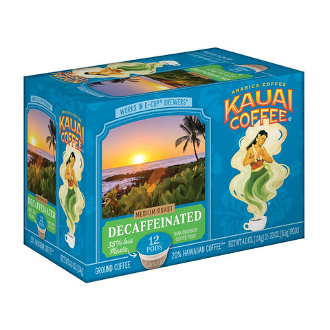 Decaf Medium Roast, Compatible with Keurig Pods K-Cup Brewers (1 Pack of 12 Single-Serve Cups)