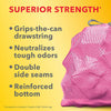 Forceflex Maxstrength Tall Kitchen Trash Bags, 13 Gal, Cherry Blossom, 90 Ct, Pack May Vary