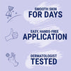Hair Remover Sensitive Formula Glide on Depilatory Cream 3.3 Oz