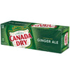 Ginger Ale Soda, 12 Fl Oz Cans, 12 Pack