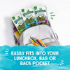 Seaweed Grab & Go Organic Premium Roasted Seaweed Snacks, Sea Salt, 5 Count Trayless, Keto, Vegan, Gluten-Free, Great Source of Omega3S and Iodine, Healthy On-The-Go Snack for Kids and Adults