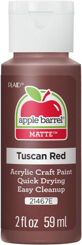 Acrylic Paint in Assorted Colors (2 Oz), 21467, Tuscan Red