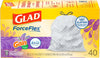 Forceflex Tall Kitchen Trash Bags, 13 Gal, Gain Lavender with Febreze, 40 Ct (Pack May Vary)