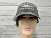 Embroideredwomen Want Me Fish Fear Me Trucker Hat for Men, Washed Black Dad Hat, Outdoor Adjustable Baseball Snapback Hats