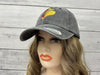Embroidered Taco Baseball Cap for Men Women, Washed Black Embroidery Cotton Adjustable Snapback Trucker Hat Dad Hats Unisex