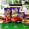 Fuego 17 Oz Fiesta Size Bag, Hot Chili Pepper & Lime Flavored Extreme Spicy Rolled Tortilla Chips