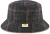 Women'S C & C California Bucket, Reversible Corduroy and Plaid Packable Travel, Wide Brim Summer Hat