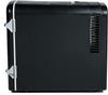 Retro Mini Personal Fridge Cooler, Holds up to 9 Cans, Portable & Compact, AC Plug & 12V Car Charger – Black