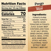 Italian Tomato Pasta Sauce Flavored with Meat, 24 Oz Jar