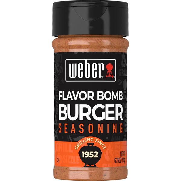 Flavor Bomb Burger Seasoning, 6.75 Ounce Shaker