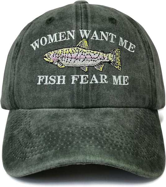 Embroidered Baseball Hats for Men Women