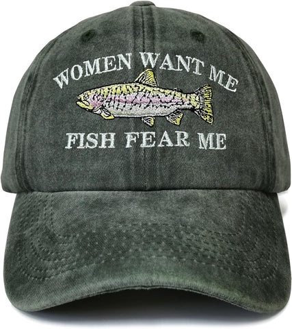 Embroidered Baseball Hats for Men Women