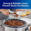 Kitchens Slow Cooker Liners, Regular (Fits 3-8 Quarts), 6 Count (Pack of 2), 12 Total