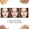 Megaglo Contour Palette, Dulce De Leche | Contouring Powder Face Kit | Flawlessly Sculpted Face