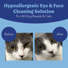 Gentle Tear Stain & Pet Eye Wipes for All Dogs & Cats Textured Grooming Wipes Remove Discharge & Mucus, Reduce Tear Stains, Hypoallergenic with Aloe & Chamomile, 100Ct