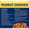 Sweet and Spicy Peanuts, Plant-Based Protein, Sweet & Spicy Party Snacks, Peanut Snack, 16 Oz Jar (Pack of 1)