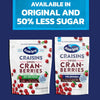 Craisins Dried Cranberries, Reduced Sugar, 20 Ounce
