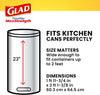 Forceflex Maxstrength Tall Kitchen Trash Bags, 13 Gal, Cherry Blossom, 90 Ct, Pack May Vary