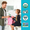 Seaweed Grab & Go Organic Premium Roasted Seaweed Snacks, Sea Salt, 5 Count Trayless, Keto, Vegan, Gluten-Free, Great Source of Omega3S and Iodine, Healthy On-The-Go Snack for Kids and Adults