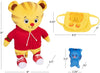 Plush Daniel Tiger Back to School Feature Plush with Tigey and Backpack Featuring Music, Sounds, and Phrases!