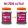 Organic Chia Seeds 2 Lbs, 32 Oz, with Omega-3, Non-Gmo, Gluten Free, Keto Diet Friendly, Vegan, Good Source of Fiber