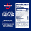 Swanson White and Dark Premium Chunk Canned Chicken Breast in Water, Fully Cooked Chicken, 9.75 OZ Can