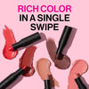 Mega Last Matte Lip Color, Semi Matte Hyaluronic Acid Infused, Long Lasting Full Coverage for a Nourishing Pout, Cruelty-Free & Vegan - Bare It All