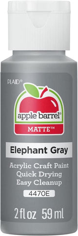 Acrylic Paint in Assorted Colors (2 Oz), 4470E, Elephant Gray