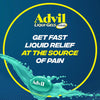 Liqui-Gels Minis Pain Reliever and Fever Reducer, Pain Medicine for Adults with Ibuprofen 200Mg for Pain Relief - 8 Liquid Filled Capsules