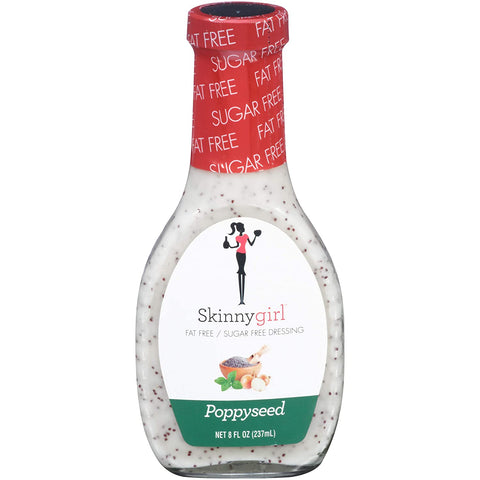 Sugar Free Gluten Free Salad Dressing, Poppyseed, 8 Ounce