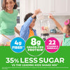 Kids Protein Powder Shake Mix, Vanilla Bean Ice Cream - 8G Grass-Fed Dairy Protein, 4G Fiber, 22 Vitamins & Minerals, Gluten Free, No Soy Ingredients, Adds Healthy Nutrients to Kids Snacks, 1Lb