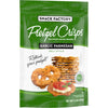 Garlic Parmesan Pretzel Crisps, 7.2 OZ Resealable Bag