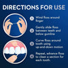 Super Floss Pre-Cut Strands Dental Floss, Mint, 50 Count
