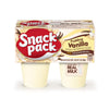 Vanilla Flavored Pudding, 4 Count Pudding Cups