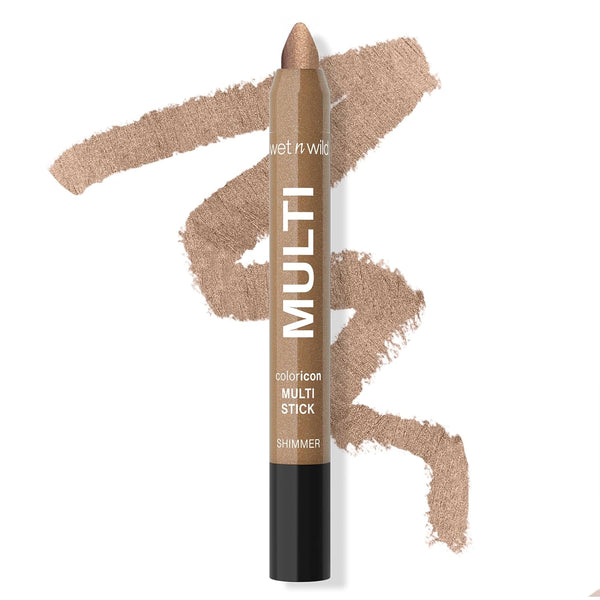 Color Icon Cream Eyeliner Eyeshadow Multi-Stick, Moisturizing, Nourishing Velvety Cream-To-Powder Buildable & Blendable Formula, Cruelty-Free & Vegan - Champagne Room