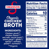 Swanson 100% Natural Organic Chicken Broth, 32 Oz Carton