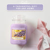 Lemon Lavender Scented Classic 22Oz Large Jar Single Wick Candle over 110 Hours of Burn Time Ideal for Gifting Events and Home Fragrance