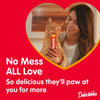 Delectables Squeeze up Creamy Squeezable Puree, Lickable Wet Cat Treats, Grain Free, No Added Fillers, No By-Products, No Added Preservatives, 0.5 Ounces Tuna & Shrimp, 32 Tubes Total