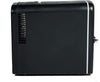 Retro Mini Personal Fridge Cooler, Holds up to 9 Cans, Portable & Compact, AC Plug & 12V Car Charger – Black