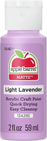Acrylic Paint, Light Lavender 2 Fl Oz Classic, Easy to Apply DIY Arts and Crafts, Art Supplies with a Matte Finish