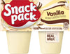 Vanilla Flavored Pudding, 4 Count Pudding Cups
