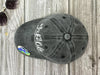 Embroidered Lake Life Hat Distressed for Men Women, Washed Black Cotton Adjustable Beach Life Unisex Baseball Cap Dad Hat