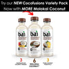Cocofusions Coconut Flavored Water Variety Pack III - Molokai, Madagascar Mango, Puna Pineapple (Assorted Flavors) 18 Fl Oz (Pack of 12)